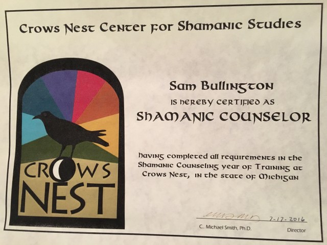 Crow's Nest certificate