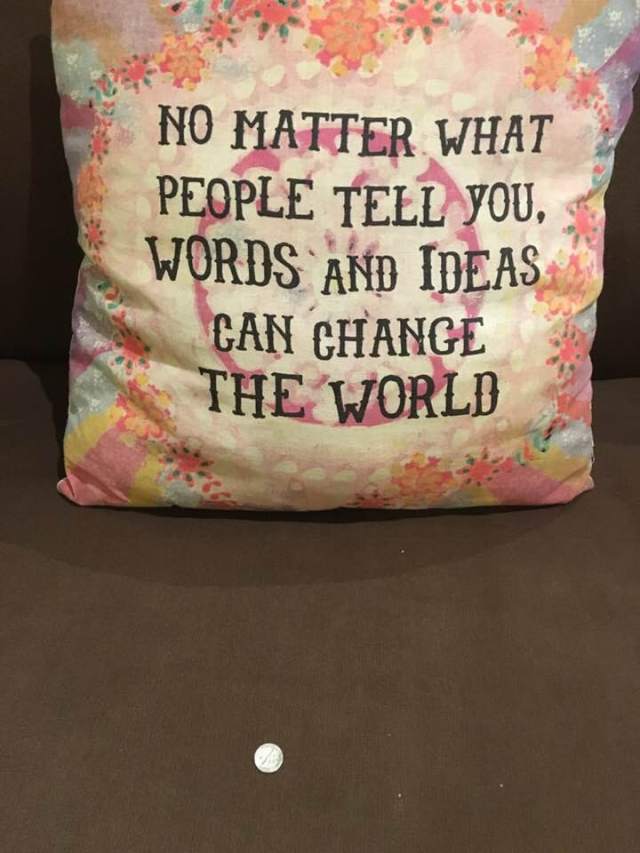 Close up Mosaic pillow