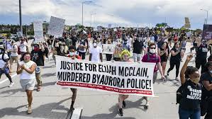 Justice for Elijah McClain march